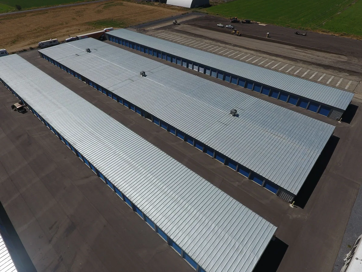 EZ Storage wide aerial view