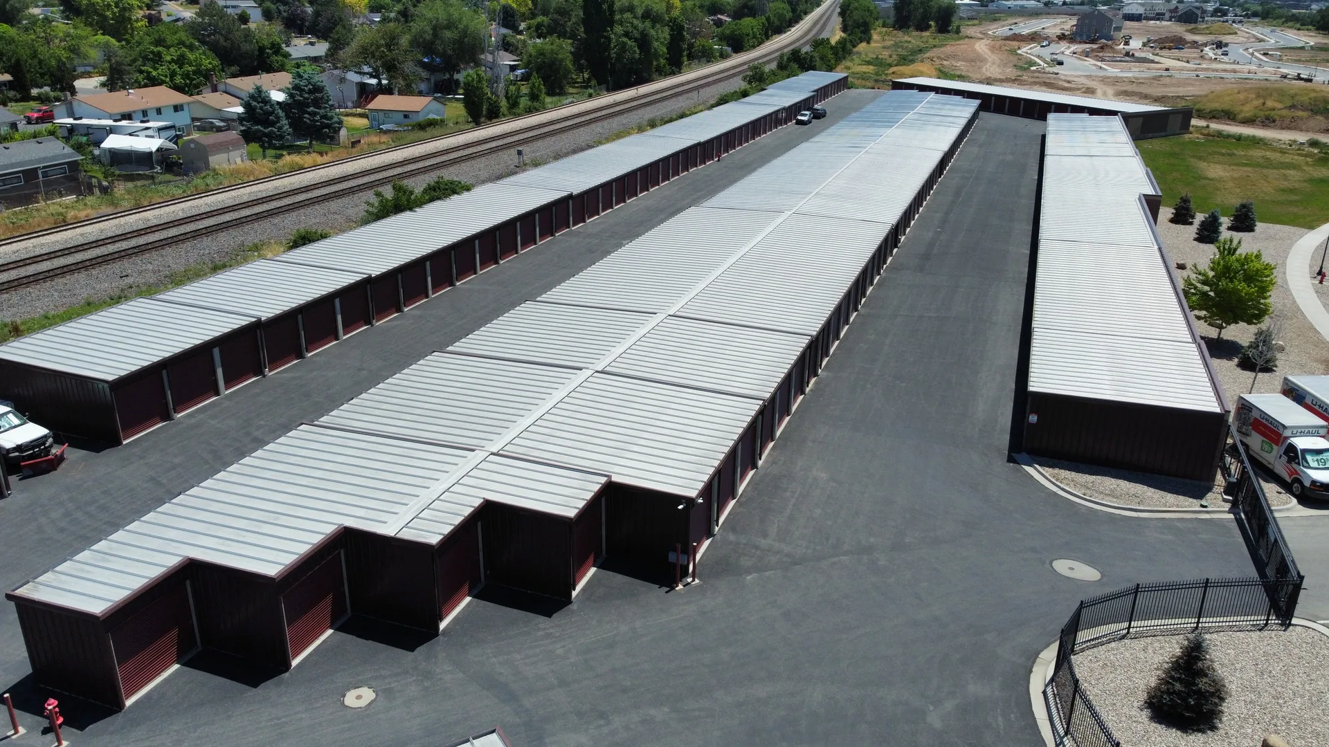 Layton Crossing drone overview