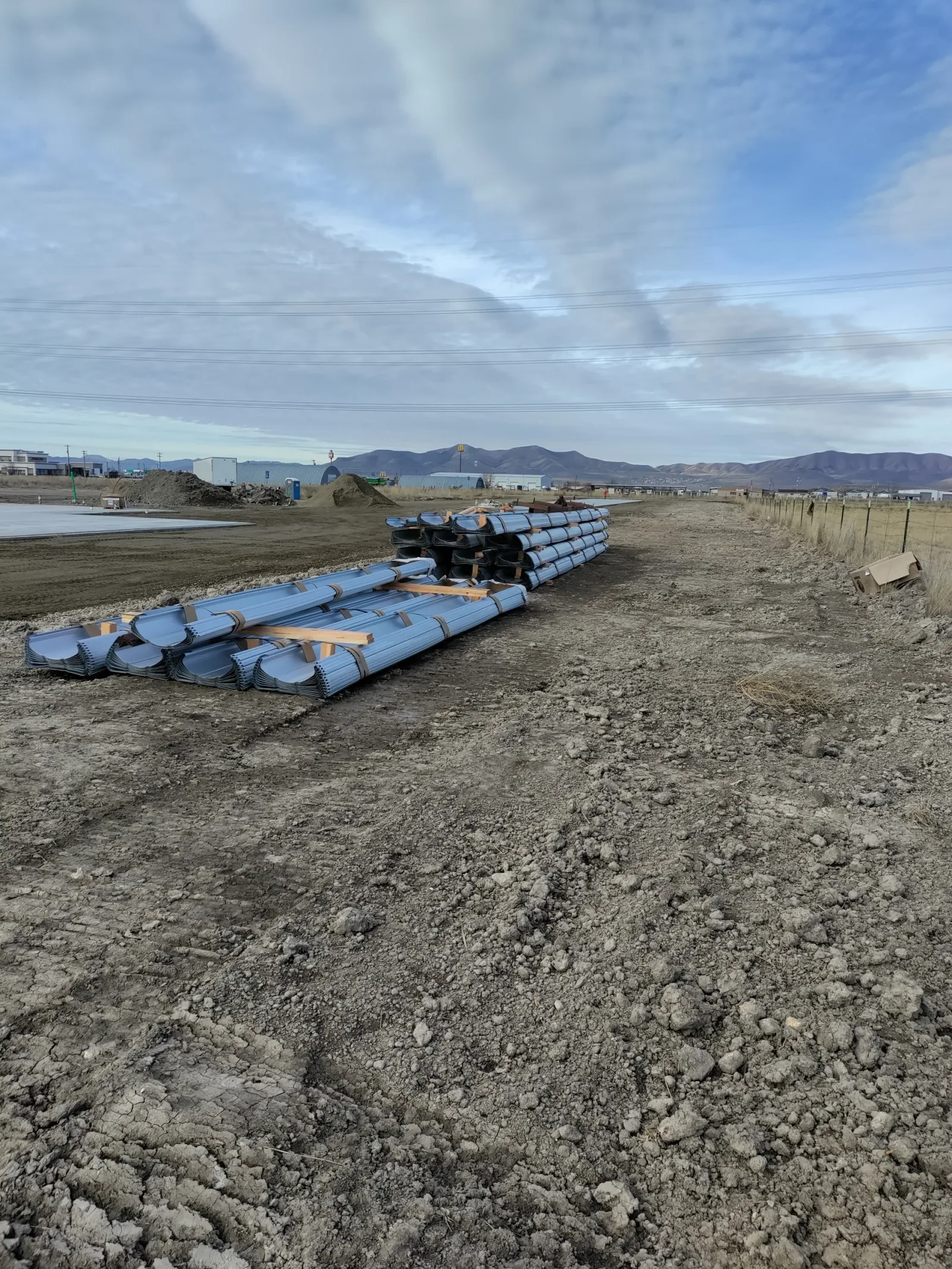 Tremonton site and foundation view